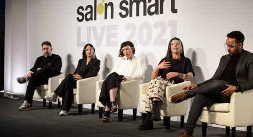 Digital Debate panel on stage during The Great Debate at Creative HEAD Magazine's Salon Smart Live 2021